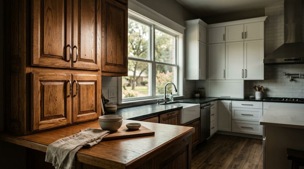 Cabinet Refacing vs Replacement for Denton County Kitchens