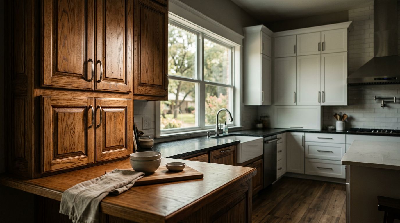 Cabinet Refacing vs Replacement for Denton County Kitchens