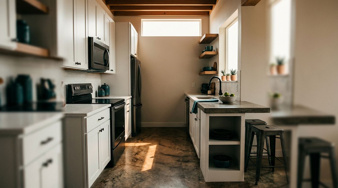 Featured small kitchen layouts that work in denton county h 035ed779
