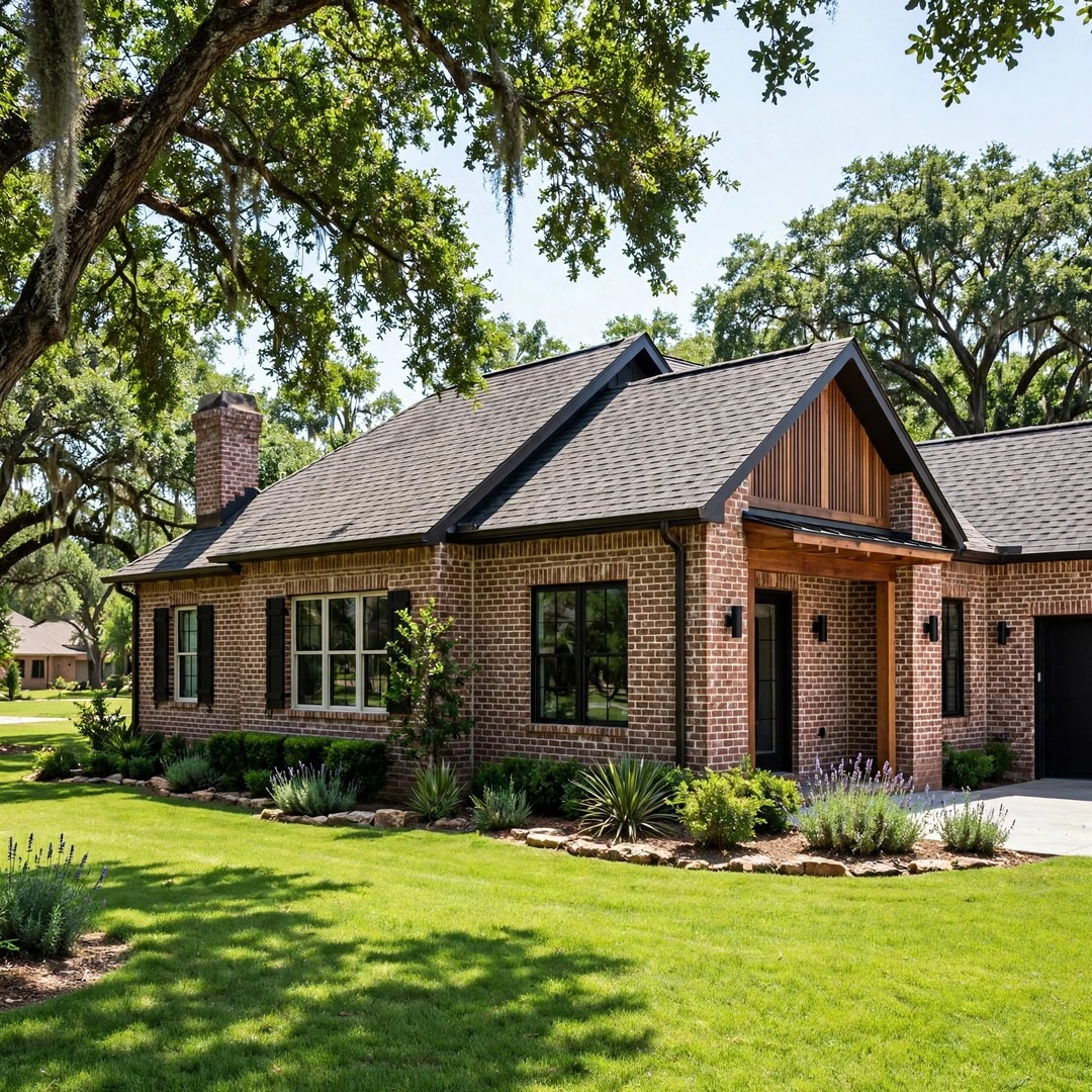 Home Additions Highland Village TX - Brick Home Addition Exterior general contractor highland village tx