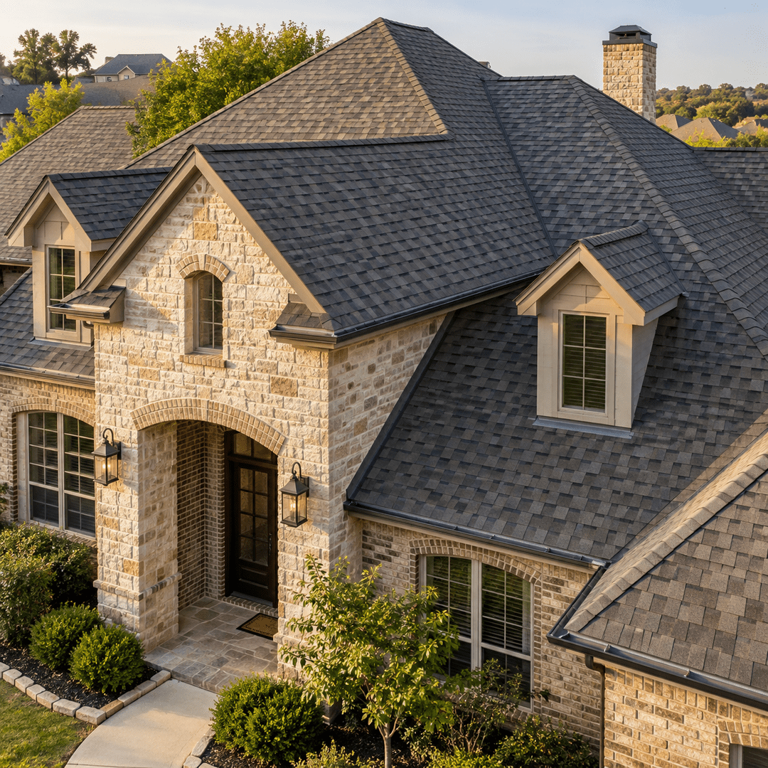 General Contractor Denton TX 7 Completed residential architectural shingle roof replacement