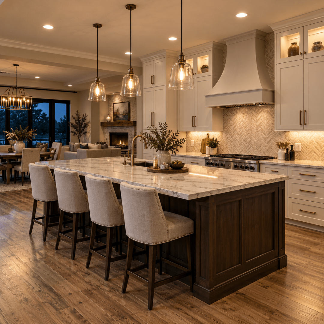 Kitchen Remodeling 4 Pendant, recessed, and under-cabinet kitchen lighting